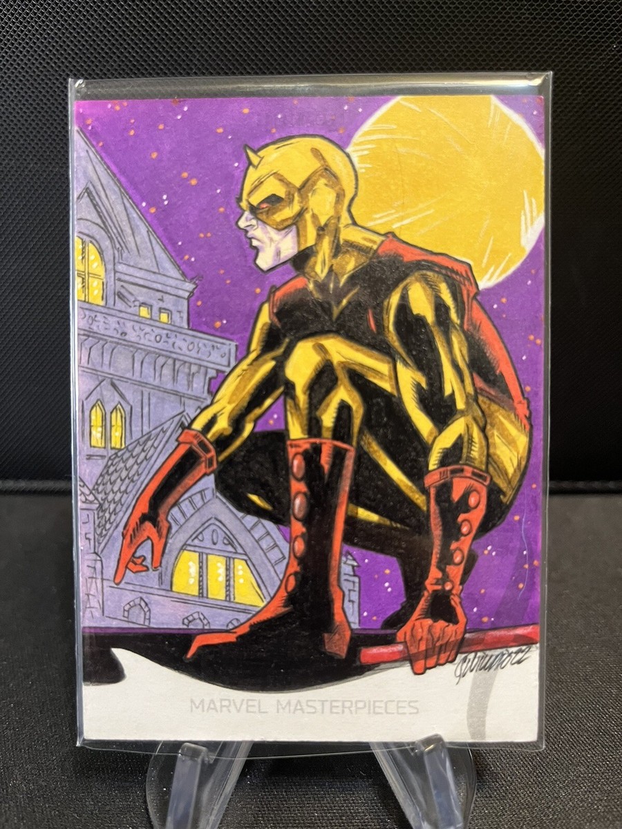 2022 Marvel Masterpieces Sketch DAREDEVIL by Chris Willdig 