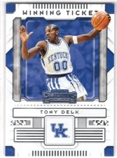 2020-21 Panini Contenders Draft Picks Winning Tickets #24 Tony Delk