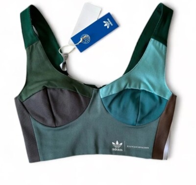 Adidas x Kseniaschnaider Bra Top Crop RARE US 14