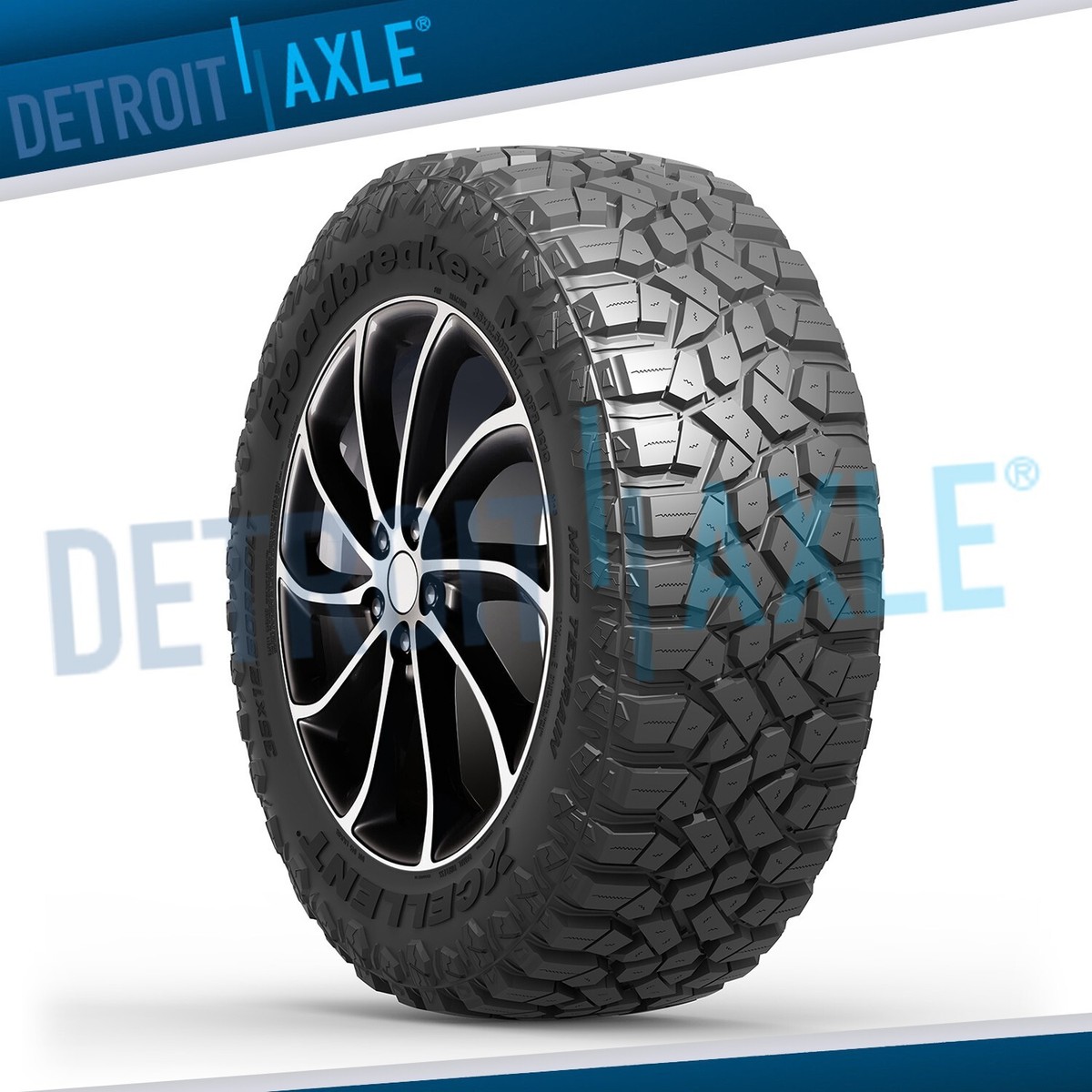 33 Mud Terrain Tire 33x12.50R18LT 118Q 10PR Load Range E Roadbreaker