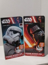  2 NIP Star Wars The Force Awakens Sticker Activity Fun