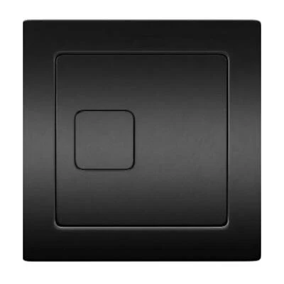 DIY BATHROOM STORE Square Black Cistern Push Button Dual Flush ( Cable Cisterns)