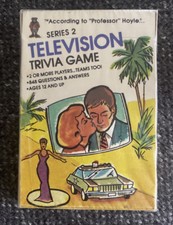 1984 Professor Hoyle s Television Trivia Game Series 2