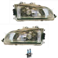 Scheinwerfer Set H4 FüR Honda Civic V Hatchback EG EJ EH Inkl. Osram Lampen