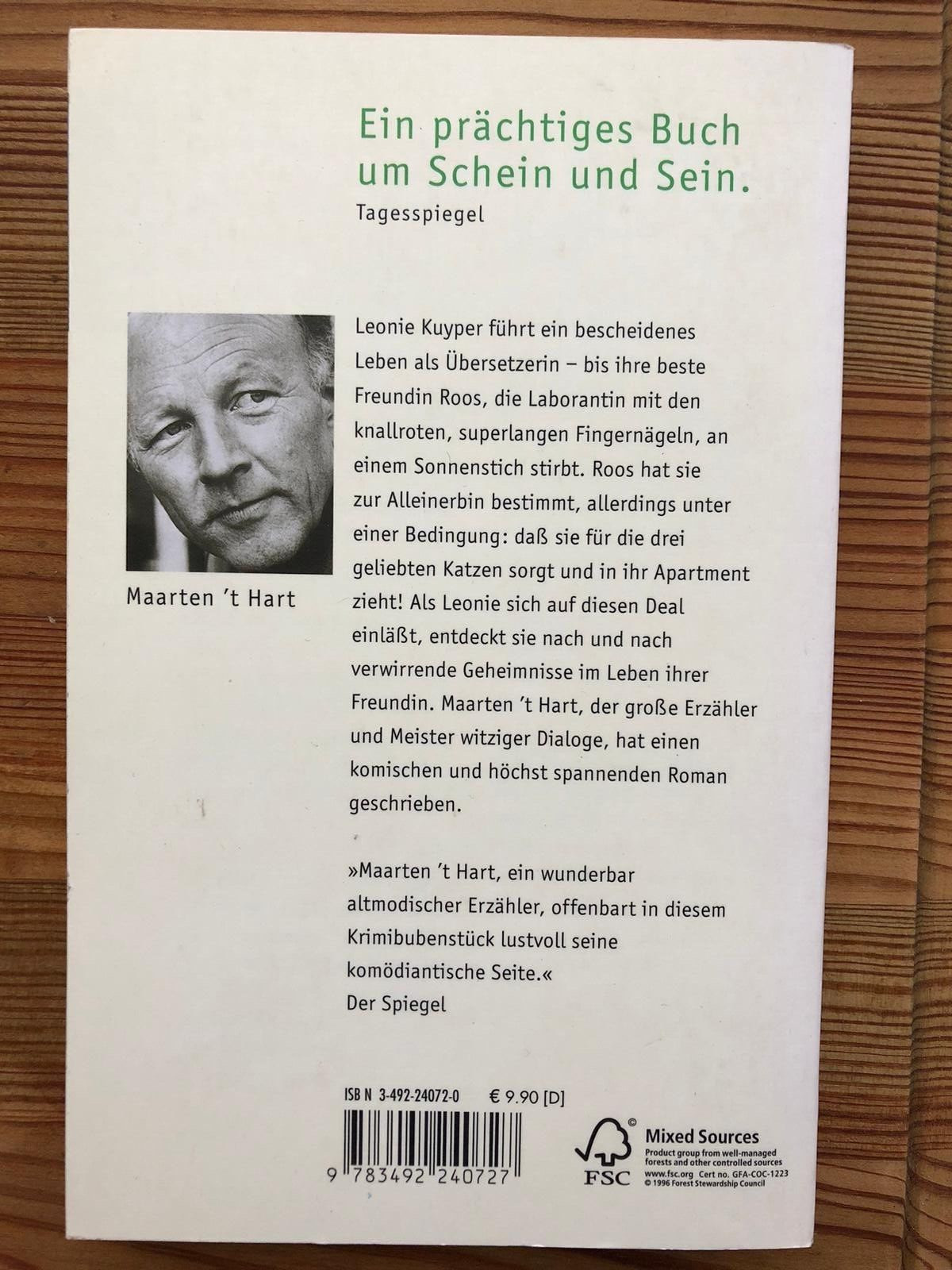 Thumbnail - Neu: Die Sonnenuhr Maarten 't Hart Witziger Roman Komödie