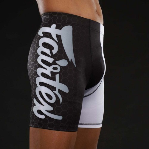 Pantalones cortos ajustados Fairtex para hombre Vale Tudo de compresión Vale Tudo - Imagen 5 de 10