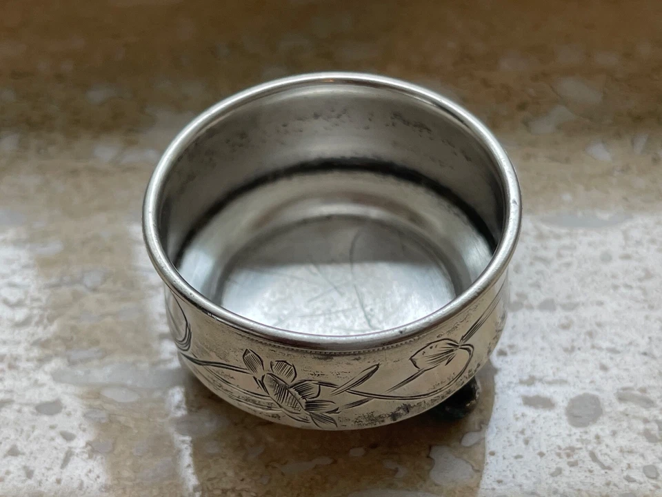 Antigua salina rusa 84 plata Vasiliy Sikachev marca de Moscú 1800 Foto 2 de 4