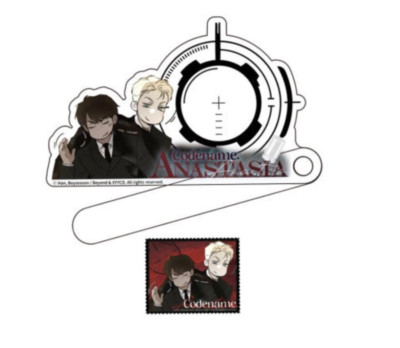 Codename Anastasia Manhwa Merch - Photo Prop Stamp Set