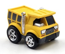 2014 Kid Galaxy Dump Truck Soft Body Friction Power Pull Back Soft Toddler Toy