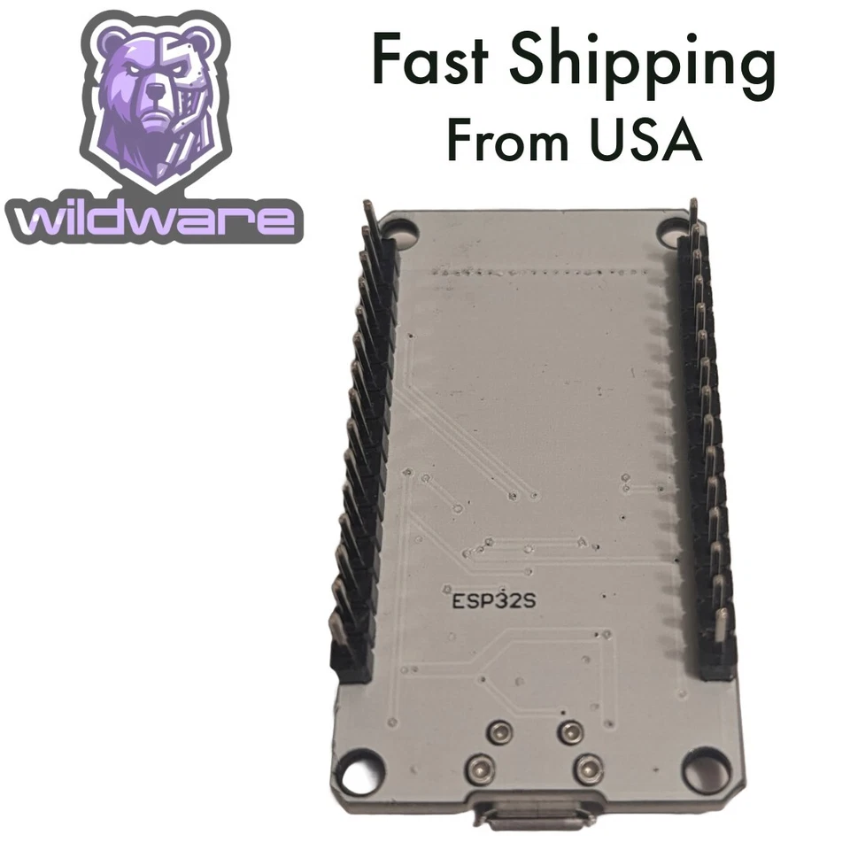 ESP-WROOM-32 ESP32 WIFI Dual-core CPU Development Board 2.4GHz and Bluetooth USB - Image 2 of 4