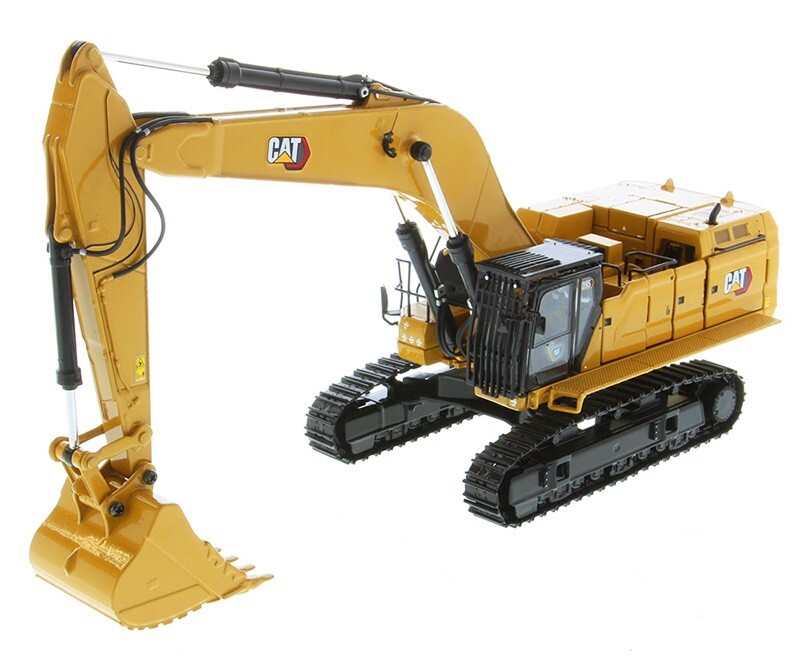 Cat 395 Excavator with Attachments - Diecast Masters 1:50