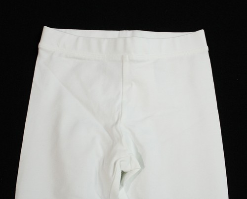 Crewcuts Girl's Solid Soft Stretch Everyday Leggings EJ3 White Size 7 NWT - Picture 2 of 4