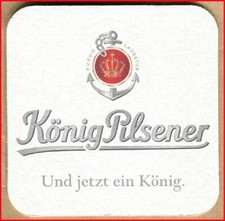 Bierdeckel (107) - König Pilssener - Und jet...
