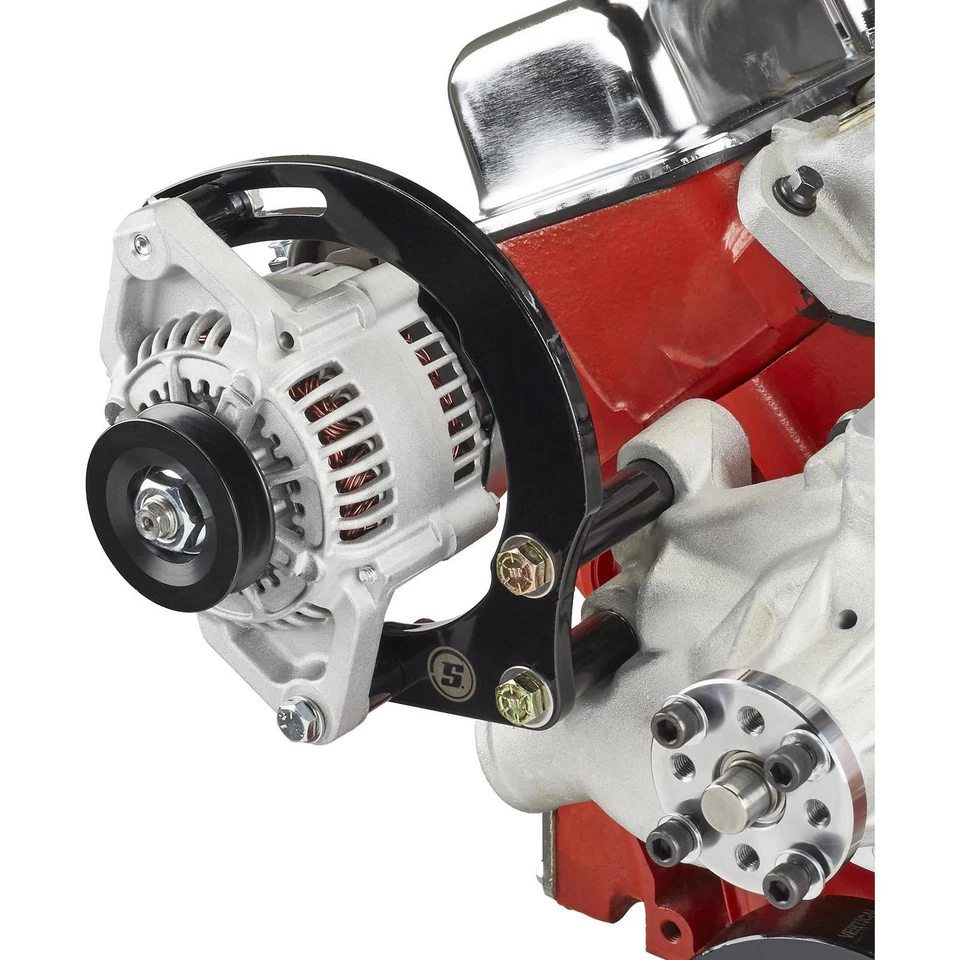Soporte de alternador de montaje alto para alternador Mini Race, SBC Foto 3 de 4