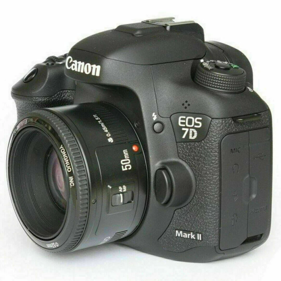 50mm F1.8 Lens for Canon EOS T2i T3 T4i T6i XSi 50D 60D 70D 80D 700D 750D 760D - Image 3 of 4