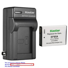 Kastar Battery AC Wall Charger for EA-BP85A BP-85A  Samsung EC-WB210ZBPRUS