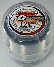 Sunline Super FC Sniper - 660 Yard Spool 12LB