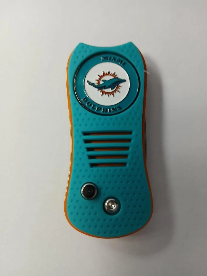 Инструмент для разделения лезвий Team Golf NFL Miami Dolphins с маркером мяча - Изображение 2 из 4