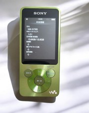 SONY NW-S785 16GB Green Walkman MP3 Digital Audio Player Tested English menu