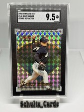 1996 BOWMAN'S BEST ATOMIC REFRACTOR ROOKIE #148 BILLY WAGNER SP SGC 9.5 Low Pop