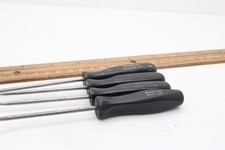 Snap-on 4 Pcs. 3asa 3ash90 3asha 3ash45 Mini Picks Black Hard Handle Usa
