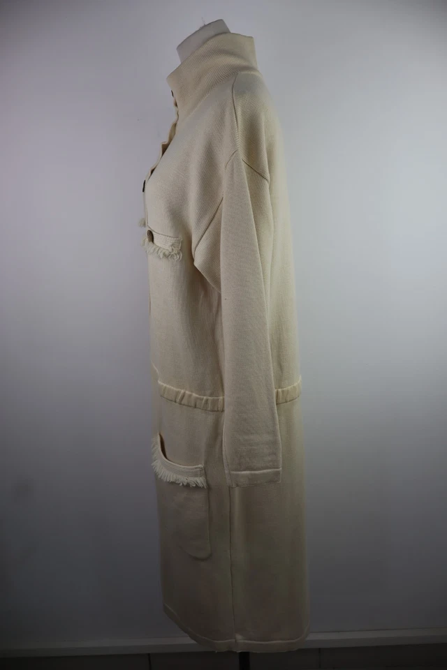 ESCADA COAT CAPPOTTO GIACCA DONNA TG 40 JACKET WOMAN LANA CASHMERE OVERSIZE - Immagine 4 di 4