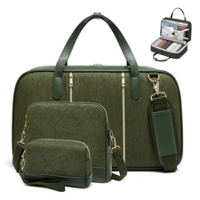 Duffle Bag for Travel,40L Weekender Bags for Women with Toiletry,Carry On Ove...