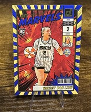 2025 Panini Donruss WNBA - Net Marvels Hailey Van Lith#24 Blue Press Proof