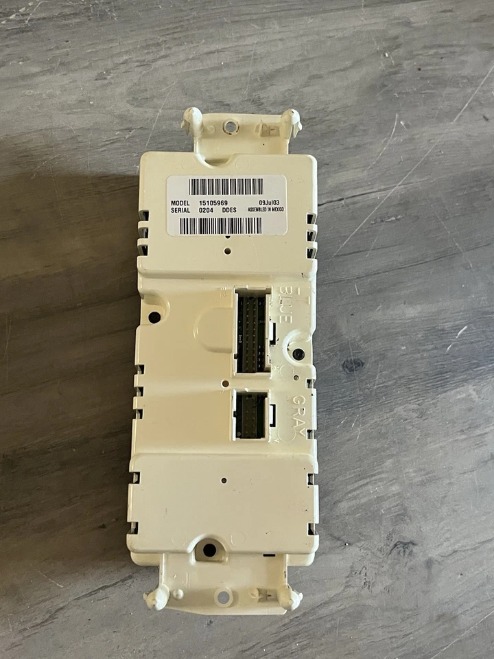 Interruptor de control climático calentador de CA Hummer H2 OEM A/C 03-07 digital 2003-2007 Foto 2 de 4