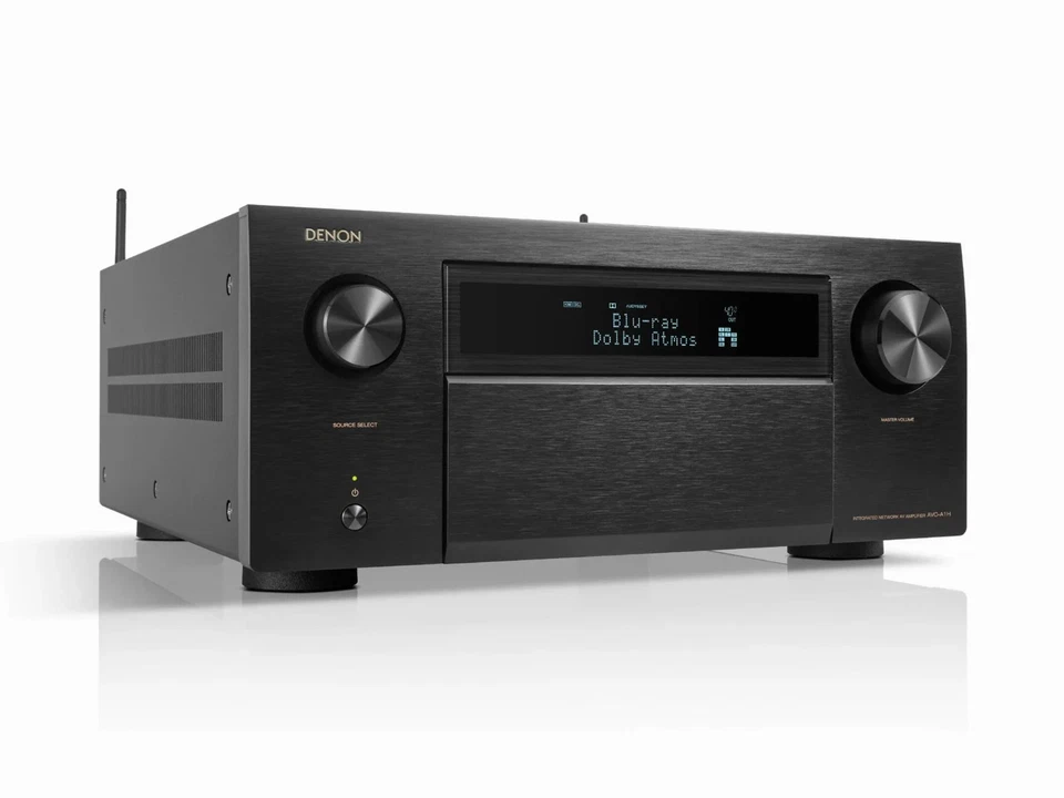 Denon AVC-A1H Schwarz 15.4 Kanal 150W 8K AV-Receiver mit HEOS® Built-in B-Ware - Bild 3 von 3