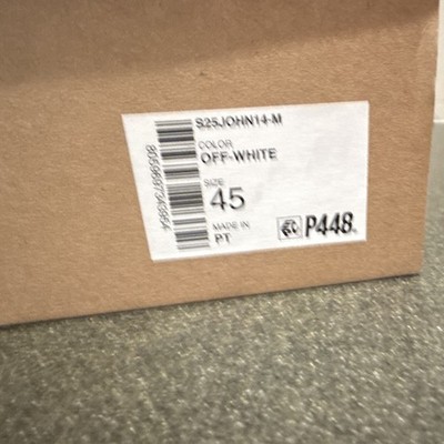 P448 Men's Low Top Lace-Up Athletic Sneakers White/Gray Solid New w/ Box