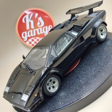 AUTOart 1/18 Lamborghini Countach 5000S Black 74533 Millennium Old Diecast
