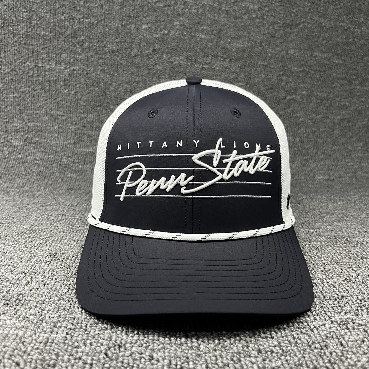 '47 Brand Penn State Trucker Snapback Navy White Hat Mesh Back
