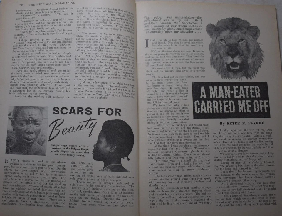 10 Issues of THE WIDE WORLD THE TRUE ADVENTURE MAGAZINE FOR MEN 1950s - Image 4 of 4