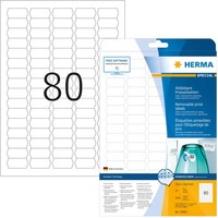 Preisetiketten A4 Weiß 35,6X16,9 Mm Movables/AblöSbar Papier Matt 2000 St.