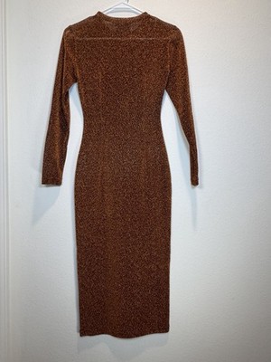 cynthia rowley metallic dress Cynthia Rowley | Glitter Tease Dress | XS