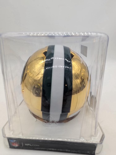 Aaron Jones handsignierter Green Bay Packers Chrome Mini Helm JSA WPP411557 - Bild 5 von 7