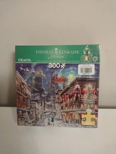 Ceaco Thomas Kinkade Buddy the ELF Jigsaw Puzzle, 18" x 24", Santa, 300 Pieces