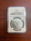 1879-S Morgan Silver Dollar NGC MS64 Choice Uncirculated S Mint - Lot #2