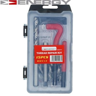 ENERGY Gewindeschneidwerkzeugsatz NE00791 Stahl M12 x 1,5 x 16,5