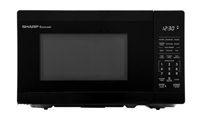 Compact Countertop Microwave Oven with Removable 10'' Carousel Turntable, 700 ...