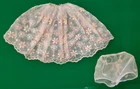 VINTAGE 1960's MATTEL BARBIE PAK 921 FLORAL LACE SLIP PETTICOAT PASTEL FLOWERS