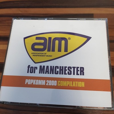 VARIOUS aim for manchester - popkomm 2000 compilation NM/EX (3CD, Pop)