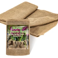 Burlap Fabric Roll Garden Burlap Fabric Roll 13 Feet X 19.7" Burlap Boho Wedding