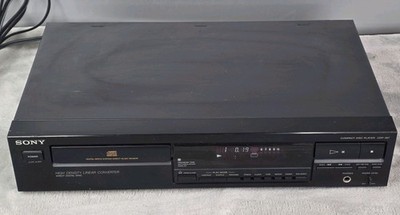 Sony CDP-397 CD Player Vintage 1992 Made in Japan Tested Working