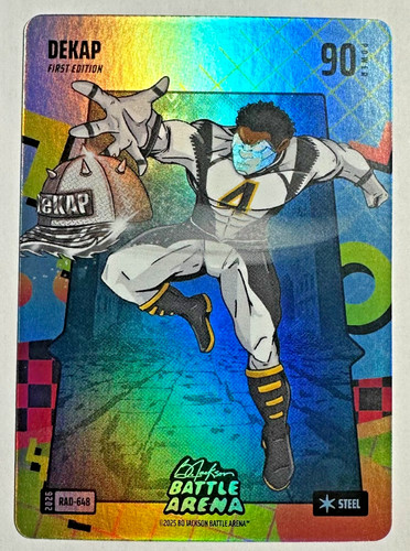 2026 Bo Jackson Battle Arena SP 80's RAD Insert DeKap DK Metcalf Steel