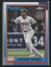 2025 Topps Chrome Update JACKSON MERRILL #90CU-5 PADRES