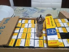 RADIO ANNI 30-40-50' VALVOLA  EBF80 = 6N8 PHILIPS Made In Australia 