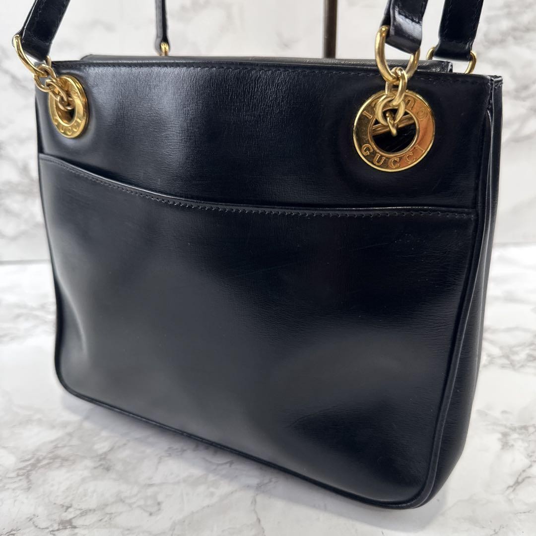 GUCCI genuine leather semi-shoulder bag #PG7YON