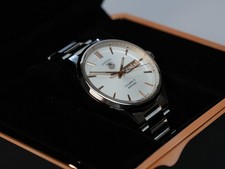 TAG Heuer Carrera Calibre 5 WAR201D Day Date Automatic White Dial 41mm Watch 16